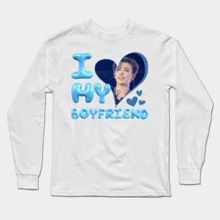 Kpop Ateez I love My Boyfriend HongJoong Long Sleeve T-Shirt